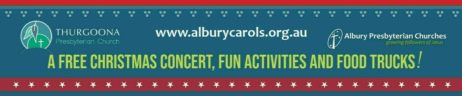 poster-footer fun Christmas concert with real meaning